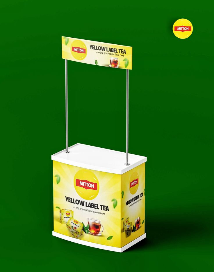 Branded Demo Display Stand